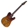 Tom Anderson Guitarworks Cobra - Tiger Eye Reverse Surf w/Binding - Custom Boutique Electric Guitar - NEW!!!