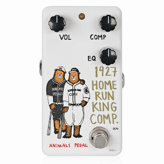 animals guitar pedals Animals Pedal 1927 Home Run King V2 Compressor Effects Pedal
