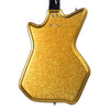 Airline Guitars Jetsons '59 3P DLX - Gold Sparkle Flake - Vintage Reissue Offset Electric - NEW!