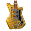 Airline Guitars Jetsons '59 3P DLX - Gold Sparkle Flake - Vintage Reissue Offset Electric - NEW!