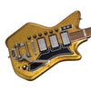 Airline Guitars Jetsons '59 3P DLX - Gold Sparkle Flake - Vintage Reissue Offset Electric - NEW!