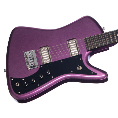 Airline Guitars Bighorn - Metallic Purple - Supro / Kay Reissue Electric Guitar - NEW!