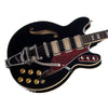 Airline Guitars H78 - Black - Vintage Reissue Semi Hollow Electric Guitar - NEW!
