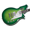 Airline Guitars MAP FM Greenburst Flame - Upgraded Vintage Reissue Electric Guitar - NEW!!
