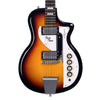 Airline Guitars Twin Tone - The Duke Signature - Sunburst - Flame Top Solidbody Electric Guitar - NEW!