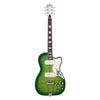 Airline Guitars Tuxedo - Greenburst Flame - Hollowbody Vintage Reissue Electric Guitar - NEW!