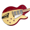 Backlund Guitars Rockerbox - Red / Creme - Semi Hollow Electric Guitar - USED!