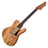 USED BilT Guitars ESG - Natural Spalted Maple - Custom Boutique Offset Electric Guitar