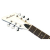 Eastwood Guitars Airline Folkstar Black Left Hand Headstock