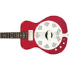 Eastwood Guitars Airline Folkstar Red Left Hand Closeup