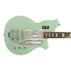 Eastwood Guitars Airline Map Baritone DLX Seafoam Green Closeup