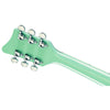 Eastwood Guitars Airline Map Baritone DLX Seafoam Green Head Back