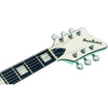 Eastwood Guitars Airline Map Baritone DLX Seafoam Green Headstock