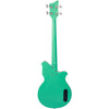 Eastwood Guitars Airline Map Bass Seafoam Green Left Hand Full Back