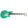 Eastwood Guitars Airline Map Bass Seafoam Green Angled
