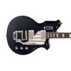 Eastwood Guitars Airline Map DLX Black Closeup