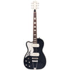 Eastwood Guitars Airline Tuxedo Black Left Hand Full Front