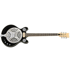 Eastwood Guitars Delta 6 Baritone - Black - Electric / Acoustic Resonator Guitar - NEW!