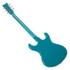 Eastwood Guitars Sidejack Baritone DLX - Metallic Blue - Deluxe Mosrite-inspired Offset Electric Guitar - NEW!