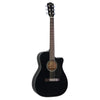 Fender CC-60SCE Black - Solid Top, Concert Cutaway, Acoustic / Electric Guitar - 0961710006 - NEW!