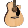 Fender CC-60SCE Natural - Solid Top, Concert Cutaway, Acoustic / Electric Guitar - 0970153021 - NEW!