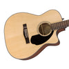 Fender CC-60SCE Natural - Solid Top, Concert Cutaway, Acoustic / Electric Guitar - 0970153021 - NEW!