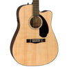 Fender CD-60SCE Natural - Solid Top, Dreadnought Cutaway, Acoustic / Electric Guitar - 0961704021 - NEW!
