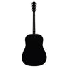 Fender CD-60S Black - Solid Top Dreadnought Acoustic Guitar for Beginners and Students - 0961701006 - NEW!