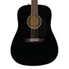 Fender CD-60S Black - Solid Top Dreadnought Acoustic Guitar for Beginners and Students - 0961701006 - NEW!