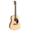 Fender CD-60S Natural - Solid Top Dreadnought Acoustic Guitar for Beginners and Students - 0970110021 - NEW!