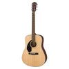 Fender CD-60S LH Natural - Left Handed Dreadnought Acoustic Guitar for Beginners and Students - 0961703021 - NEW!