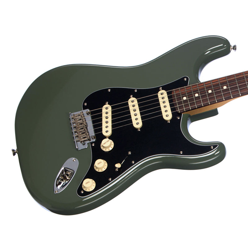 Stratocaster　Professional　Electric　Fender　American　Olive　Rosewood　Antique　Guitar