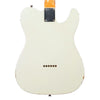 Used Fender Custom Shop 1963 Telecaster Relic - Lefty / Left Handed electric guitar - Olympic White