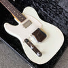 Used Fender Custom Shop 1963 Telecaster Relic - Lefty / Left Handed electric guitar - Olympic White
