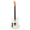 Used Fender Custom Shop 1963 Telecaster Relic - Lefty / Left Handed electric guitar - Olympic White