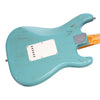 USED Fender Custom Shop Postmodern Stratocaster Journeyman Relic - Aged Daphne Blue - LEFTY! - Left Handed Electric Guitar