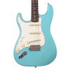 USED Fender Custom Shop Postmodern Stratocaster Journeyman Relic - Aged Daphne Blue - LEFTY! - Left Handed Electric Guitar