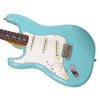 USED Fender Custom Shop Postmodern Stratocaster Journeyman Relic - Aged Daphne Blue - LEFTY! - Left Handed Electric Guitar