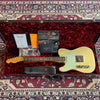 USED Fender Custom Shop 1963 Telecaster Journeyman Relic - Aged Vintage White - Lefty / Left-Handed electric guitar - NICE!