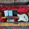 USED Fender Custom Shop LEFTY 1964 Stratocaster Journeyman Relic - Super Faded Aged Sonic Blue - Left-Handed Electric Guitar