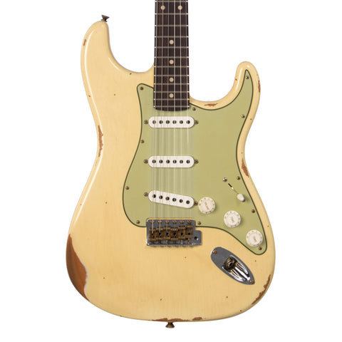 Fender Custom Shop MVP 1960 Stratocaster Relic - Vintage White - Dealer Select Master Vintage Player Series Electric Guitar - NEW!