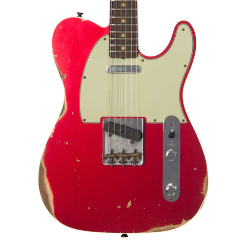 Fender Custom Shop MVP 1960 Telecaster Custom Relic - Candy Apple Red - Dealer Select Master Vintage Player Series Electric Guitar - NEW!