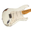 Fender Custom Shop MVP Series 1969 Stratocaster Relic - Olympic White / Maple Cap - Yngwie, Blackmore, Hendrix / Woodstock -style electric guitar - New!