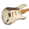 Fender Custom Shop MVP 1969 Stratocaster Relic - Olympic White / Maple Cap - MASTERBUILT Jason Smith - Hendrix / Woodstock -style electric guitar - NEW!!!