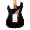 Fender Custom Shop Limited Edition Mischief Maker Stratocaster / Telecaster Heavy Relic - Black over Pink Paisley electric guitar - NEW!