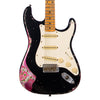 Fender Custom Shop Limited Edition Mischief Maker Stratocaster / Telecaster Heavy Relic - Black over Pink Paisley electric guitar - NEW!