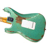 Fender Custom Shop NAMM Show Limited Edition 1956 Stratocaster Thinline Heavy Relic - Seafoam Sparkle - NEW!