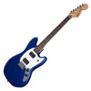 Squier Bullet Mustang HH - Imperial Blue - Offset Electric Guitar for Kids, Beginners and Travel!