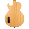 2012 Fibenare Guitars Basic Jazz Single Cut Rahan - Black Top / Natural Korina - Custom Boutique Electric - USED!