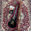 Gibson Custom Shop Historic 1957 Les Paul Custom Reissue - Black Beauty - LEFTY / Left-Handed Electric Guitar - USED
